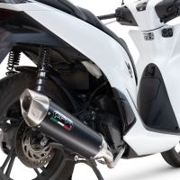 Esapament GPR compatibil cu Honda SH 125 2024 Amortizor omologat pentru zgomot, inclusiv linie completă, db killer și catalizator conform pentru inspecție,Furore-X Scooter