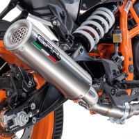 Esapament GPR compatibil cu Husqvarna Vitpilen 401 2024 Evacuare slip-on omologata, inclusiv db killer detașabil și cot de legătură,M3 Inox 