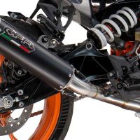 Esapament GPR compatibil cu Husqvarna Vitpilen 401 2024 Evacuare slip-on omologata, inclusiv db killer detașabil și cot de legătură,M3 Black Titanium