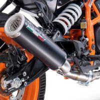 Esapament GPR compatibil cu Husqvarna Vitpilen 401 2024 Evacuare slip-on omologata, inclusiv db killer detașabil și cot de legătură,M3 Black Titanium