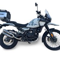 Esapament GPR compatibil cu Royal Enfield Guerrilla 450  2024 Evacuare cu dublă omologare legală, inclusiv db killers și coturi de legătură detașabile,Deeptone Duplex