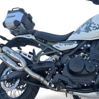 Esapament GPR compatibil cu Royal Enfield Himalayan 450  2024 Evacuare cu dublă omologare legală, inclusiv db killers și coturi de legătură detașabile,Deeptone Duplex