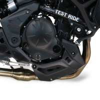 Esapament GPR compatibil cu Kawasaki Z 650 2023 Amortizor omologat pentru zgomot, inclusiv linie completă, db killer și catalizator conform pentru inspecție,M3 Black Titanium
