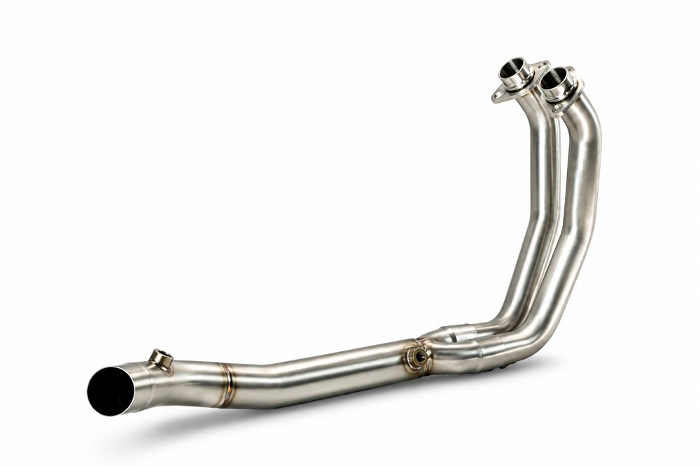 GPR exhaust compatible with Kawasaki KLE 500 2026-2027, Decatalizzatore RACING, Decat pipe 