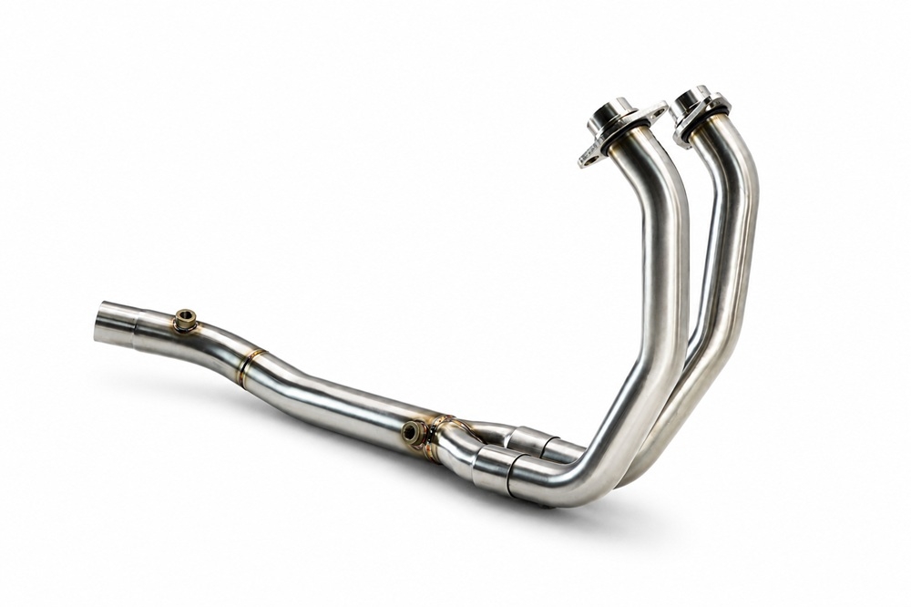 GPR exhaust compatible with Kawasaki KLE 500 2026-2027, Decatalizzatore RACING, Decat pipe 
