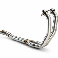 GPR exhaust compatible with Kawasaki KLE 500 2026-2027, Decatalizzatore RACING, Decat pipe 