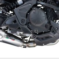 Exhaust compatible with Kawasaki Ninja 650 2023-2025, GP-Revo Titanium, Racing full system exhaust, including removable db killer