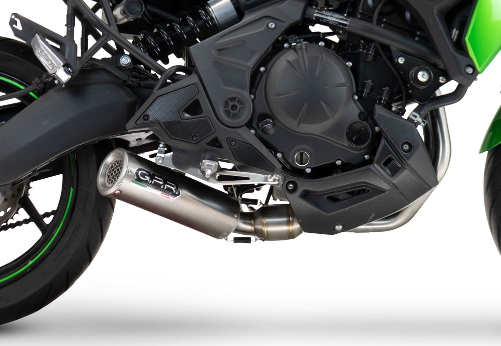 Esapament GPR compatibil cu Kawasaki Z 650 2023  Sistem complet de evacuare Racing,M3 Inox 