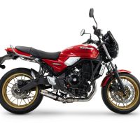 Exhaust compatible with Kawasaki Z 650 RS 2024-2025, Deeptone Inox, Racing full system exhaust