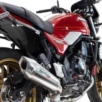 Esapament GPR compatibil cu Kawasaki Z 650 RS 2024 Amortizor omologat pentru zgomot, inclusiv linie completă, db killer și catalizator conform pentru inspecție,GP-Revo Titanium