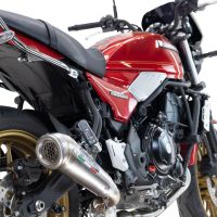Esapament GPR compatibil cu Kawasaki Z 650 RS 2024 Amortizor omologat pentru zgomot, inclusiv linie completă, db killer și catalizator conform pentru inspecție,Powercone Evo