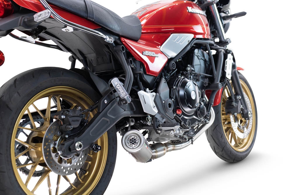 Esapament GPR compatibil cu Kawasaki Z 650 RS 2024  Sistem complet de evacuare Racing,M3 Inox 