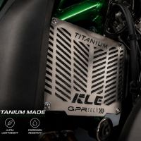 GPR TECH compatible with  Kawasaki KLE 500 2026/2027 e5 plus GPR TECH Titanium radiator guard  