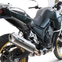 Esapament compatibil cuKove 800X 2024 Evacuare slip-on omologata, inclusiv db killer detașabil și conductă de legătură,Satinox 