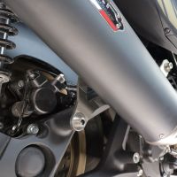 Esapament GPR compatibil cu Zontes 365E 2024 Evacuare slip-on legală pentru piețele din Marea Britanie și din afara UE, inclusiv coturi de legătură și db killer detașabil,Furore-X Scooter