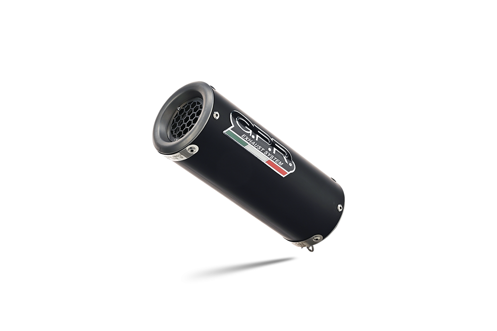 Esapament compatibil cu Aprilia RS 457 2024 Sistem complet de evacuare Racing, inclusiv db killer detașabil,M3 Black Titanium