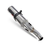 Esapament GPR compatibil cu Aprilia Tuono V4 R -Std -Aprc 1000 2011 Evacuare slip-on omologata, inclusiv db killer detașabil și cot de legătură,M3 Inox 