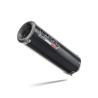 Exhaust compatible with Benelli Bn 302 S 2015-2016, M3 Poppy , Homologated legal slip-on exhaust including removable db killer and link pipe