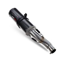 Exhaust compatible with Yamaha Tracer 9 GT 2021-2024, M3 Poppy , Homologated legal full system exhaust, including removable db killer and catalyst