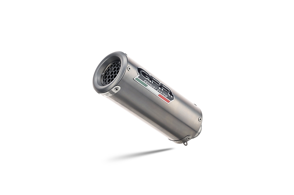 Exhaust compatible with Bmw S 1000 Rr 2009-2011, M3 Titanium Natural, Homologated legal full system exhaust, including removable db killer