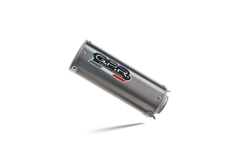 Exhaust compatible with Bmw S 1000 Rr 2009-2011, M3 Titanium Natural, Homologated legal full system exhaust, including removable db killer