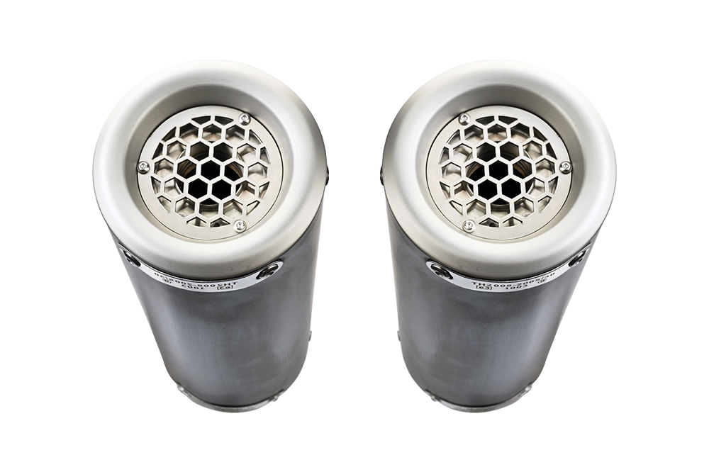 Exhaust compatible with Ducati 916 -SP -SPS -Racing -Senna 1994-1999, M3 Titanium Natural, Mid-full system exhaust with dual homologated and legal silencers, including removable db killer