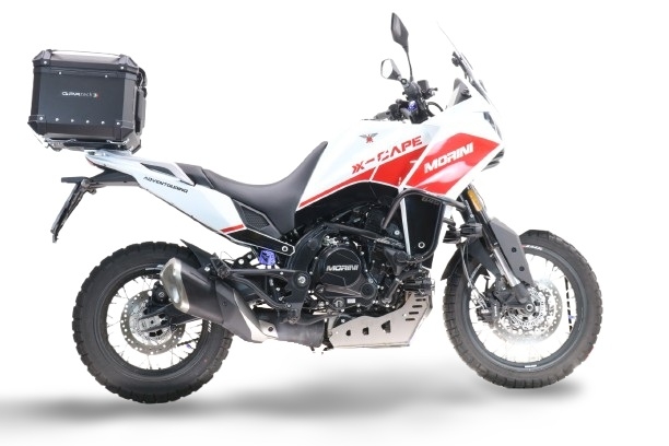 TECH ile uyumlu  Moto Morini X-CAPE 650 2021/2024 e5  Placă de protecție din titan 