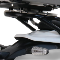 Top case GPR TECH  Royal Enfield Himalayan 450 2024/2025 e5 Plus Zilver Topcase din aluminiu, culoare argintie, cu placă specifică inclusă Capacitate 35 litri.