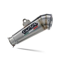 Esapament GPR compatibil cu Bmw R Nine-T 1200 -Pure -Racer -Urban G-S 2017 Evacuare slip-on omologata, inclusiv db killer detașabil și cot de legătură,Powercone Evo