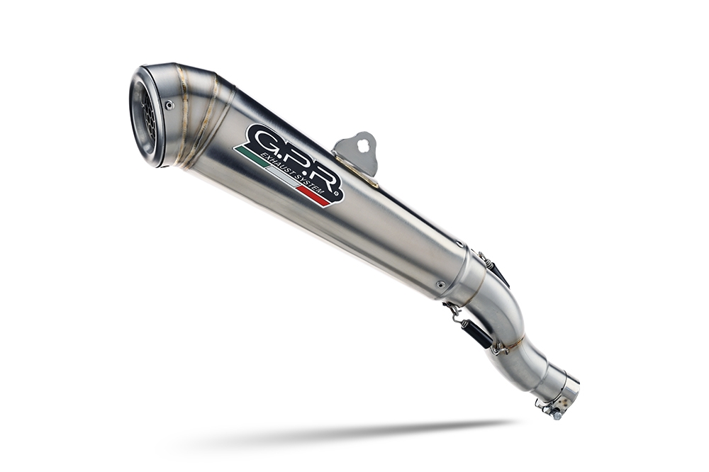 Exhaust compatible with Honda Cbr 650 F 2014-2016, Powercone Evo, Homologated legal full system exhaust, including removable db killer