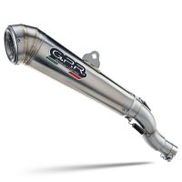 Exhaust compatible with Honda Cbr 650 F 2014-2016, Powercone Evo, Homologated legal full system exhaust, including removable db killer