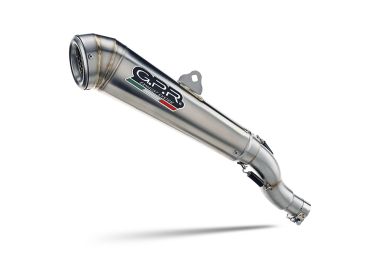 Exhaust compatible with Honda Cb 650 F 2014-2016, Powercone Evo, Homologated legal full system exhaust, including removable db killer