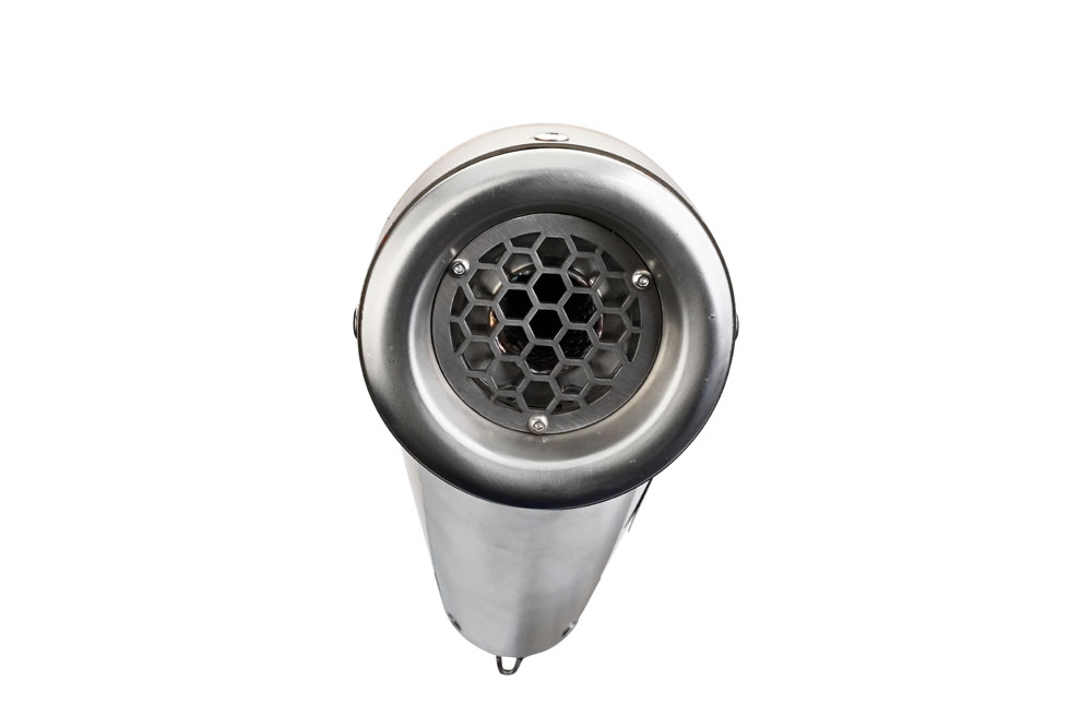 Exhaust compatible with Tuning TUNING 1980-2021, Powercone Evo, Universal racing silencer, without link pipe