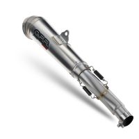 Exhaust compatible with Honda Cbr 650 F 2014-2016, Powercone Evo, Homologated legal full system exhaust, including removable db killer