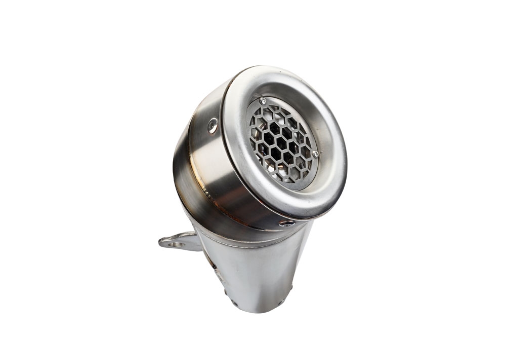 Exhaust compatible with Tuning TUNING 1980-2021, Powercone Evo, Universal racing silencer, without link pipe