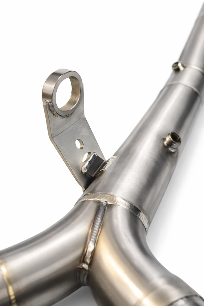 GPR exhaust compatible with Bmw R 1300 GS Adventure 2024-2026, Decatalizzatore Full Titanium, Decat pipe 