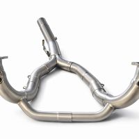 GPR exhaust compatible with Bmw R 1300 GS Adventure 2024-2026, Decatalizzatore Full Titanium, Decat pipe 