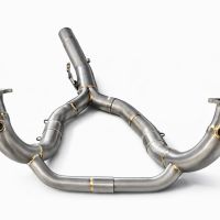 GPR exhaust compatible with Bmw R 1300 GS 2024-2026, Decatalizzatore Inox, Stainless steel Decat pipe 