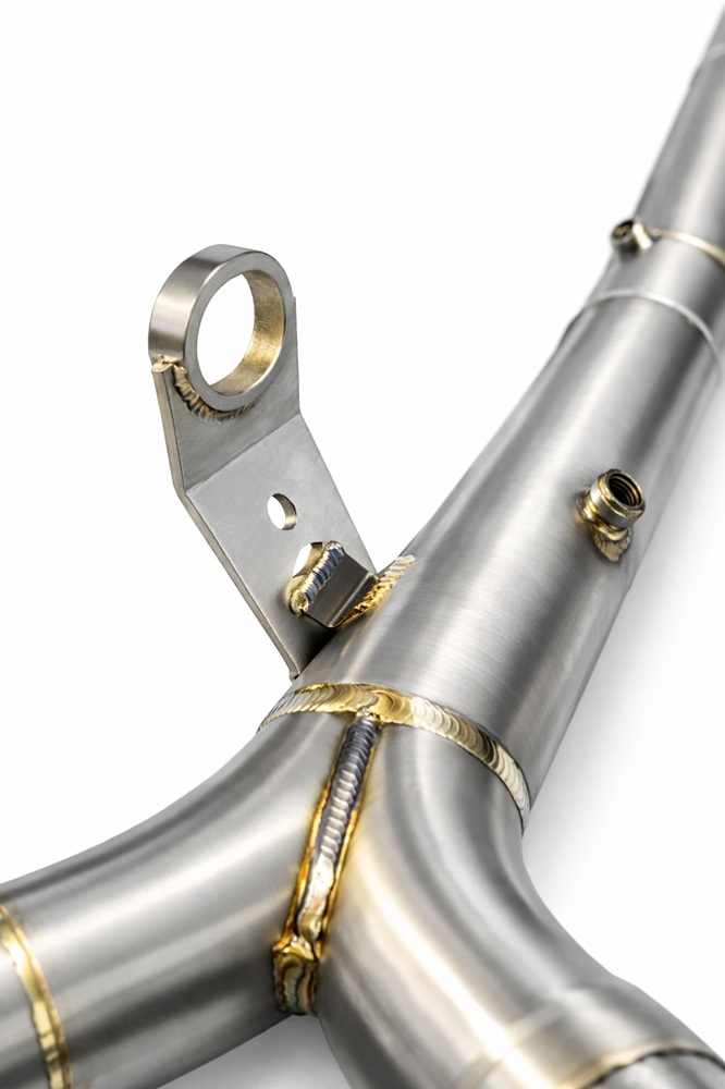 GPR exhaust compatible with Bmw R 1300 GS 2024-2026, Decatalizzatore Inox, Stainless steel Decat pipe 