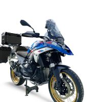 GPR TECH Uyumlu  BMW R 1300 GS 2023/2025 Zwart Kit triptic fabricat în culoarea neagră, cu Topcase 45 Lt + cufere laterale 38 Lt + 38 Lt + suport portbagaj general Capacitate topcase 45 L + capacitate valize laterale 38 L + 38 L.