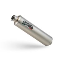 Esapament GPR compatibil cu Honda Cbr 900 Rr 2000 Amortizor de zgomot cu bolt-on omologat, inclusiv db killer detașabil,Inox Tondo