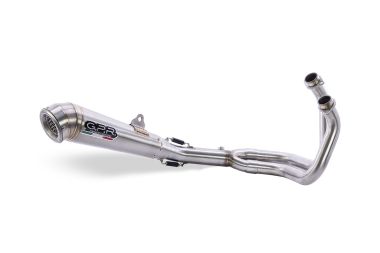 Exhaust compatible with Bmw R 1200 Gs -Adventure 2010-2012, Powercone Evo, Homologated legal full system exhaust, including removable db killer
