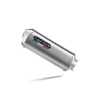 Esapament GPR compatibil cu Benelli Bn 302 S 2017 Evacuare slip-on omologata, inclusiv db killer detașabil și cot de legătură,Satinox 