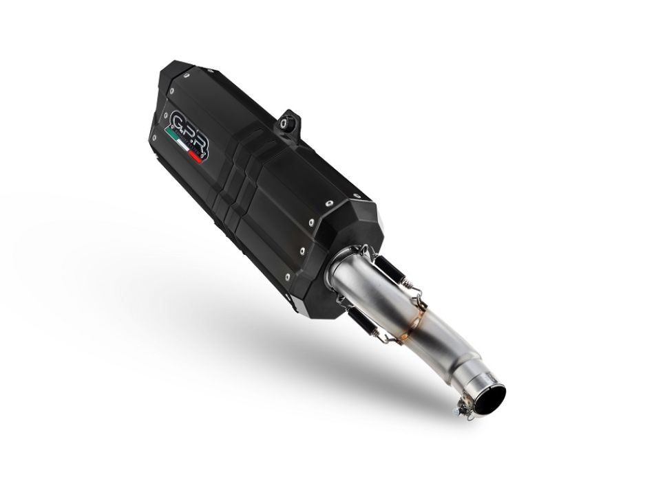 Picture of Exhaust compatible with Bmw K 1600 Gtl 2021-2024, Hyper Sonic Black ...