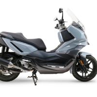   Sym ADX 300 2024 Evacuare slip-on legală pentru piețele din Marea Britanie și din afara UE, inclusiv coturi de legătură și db killer detașabil,Furore-X Scooter