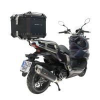Top case GPR TECH  Sym ADX 125 2024/2026 e5 Plus Zwart Topcase din aluminiu, culoare neagră, cu placă specifică inclusă Capacitate 45 litri.