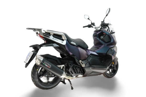 Esapament GPR compatibil cu Sym ADX 125 2024 Evacuare completă, inclusiv țeavă de legătură și db killer detașabil,Furore-X Scooter