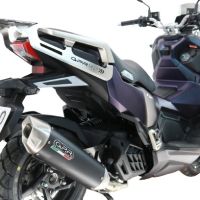 Esapament GPR compatibil cu Sym ADX 125 2024 Evacuare completă, inclusiv țeavă de legătură și db killer detașabil,Furore-X Scooter
