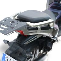 Roof rack GPR TECH compatible with  Sym ADX 125 2024/2026 e5 Plus GPR TECH Specific rear rack Top Case ALPITECH 26 > 35 LT Rear rack,stainless steel made with 4 anchor points