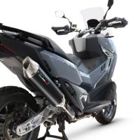   Sym ADX TG 400 2024 Evacuare slip-on legală pentru piețele din Marea Britanie și din afara UE, inclusiv coturi de legătură și db killer detașabil,Furore-X Scooter
